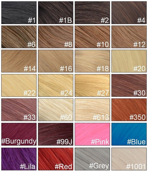 human hair extensions color chart human hair extensions color chart