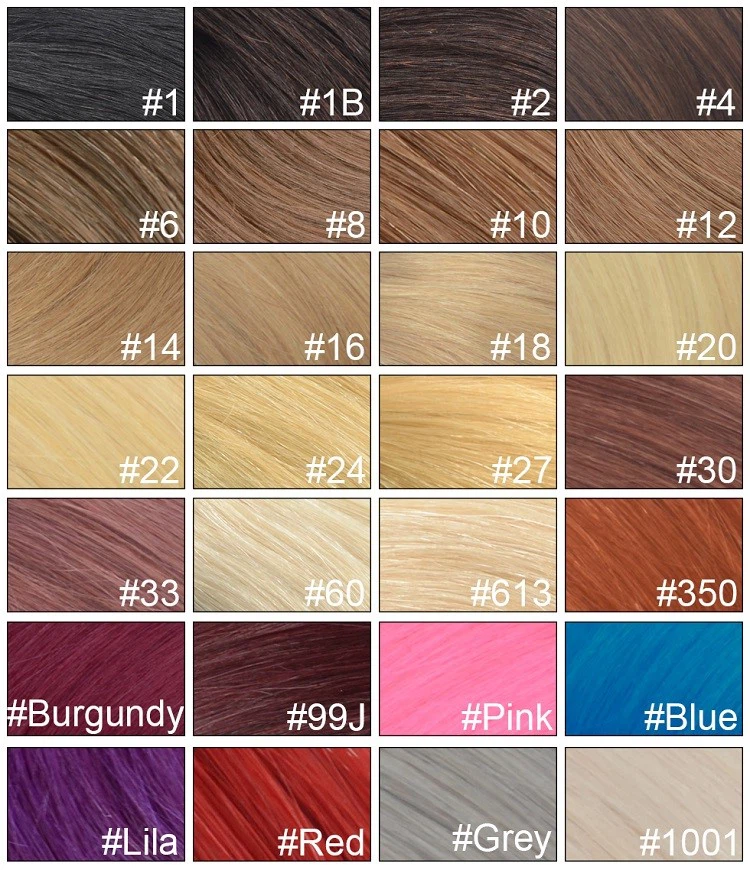 human hair extensions color chart human hair extensions color chart