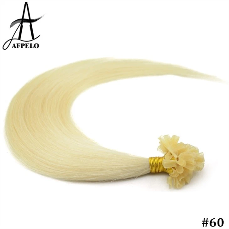 raw U tip hair extension