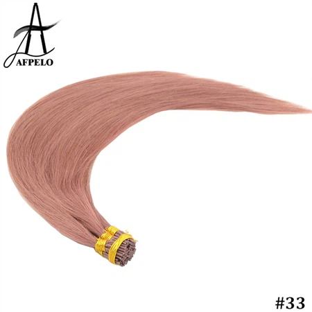 I Tip Human Hair Extensions Wavy