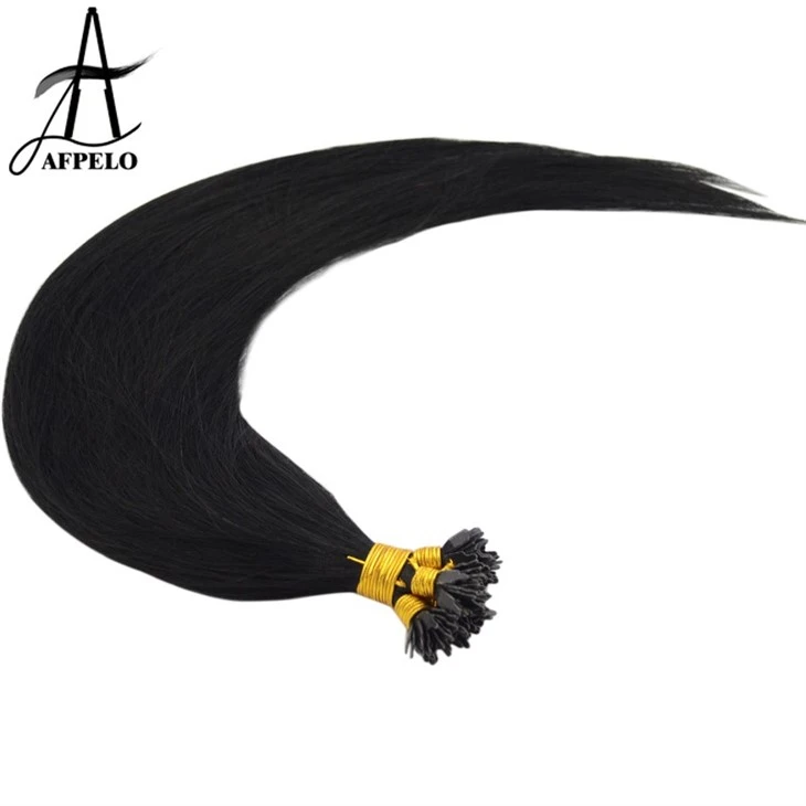 Fan tip Micro-ring hair extensions